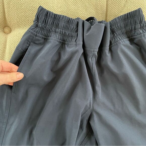 Calia Carrie Underwood Navy Blue Wide Leg Crop Pants S - Picture 4 of 7